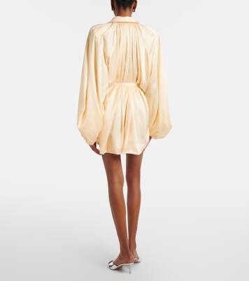 Satin playsuit | Rotate