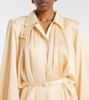 Satin playsuit | Rotate