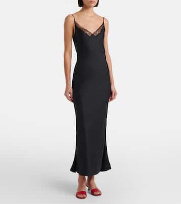 Combo leather slides | The Row