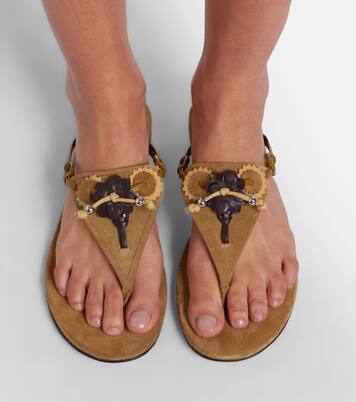 Elato suede thong sandals | Isabel Marant