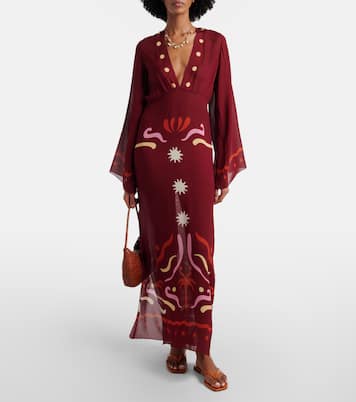 Odele printed maxi dress | Cala de la Cruz