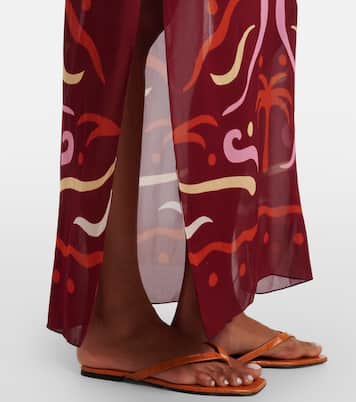 Odele printed maxi dress | Cala de la Cruz