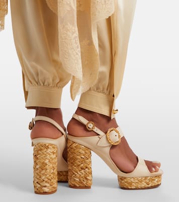 Slingback-Sandalen Talia 105 aus Leder | Zimmermann