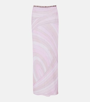 Iride tulle maxi skirt | Pucci