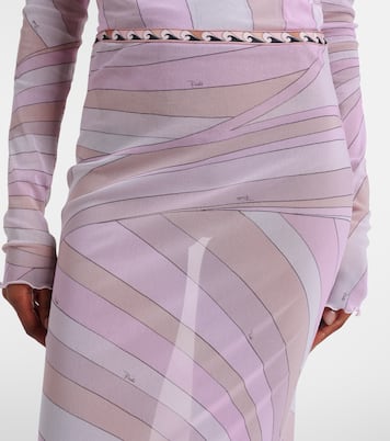Iride tulle maxi skirt | Pucci