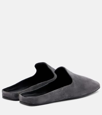 Logo suede mules | Max Mara