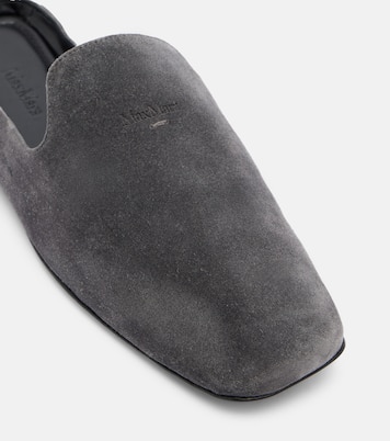 Logo suede mules | Max Mara