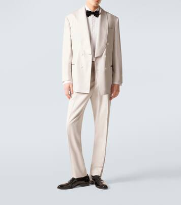 Gerade Hose aus Seide | Brunello Cucinelli