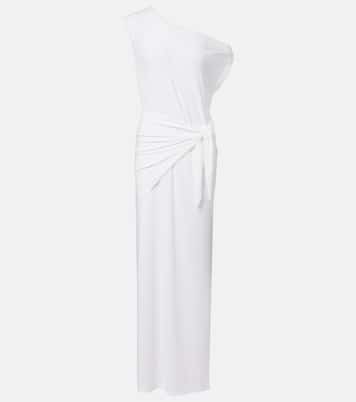 One-shoulder jersey maxi dress | Norma Kamali