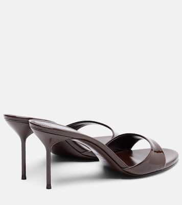 Lidia patent leather mules | Paris Texas