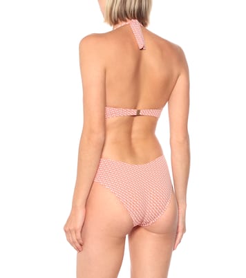 Sahara printed halter swimsuit | Melissa Odabash