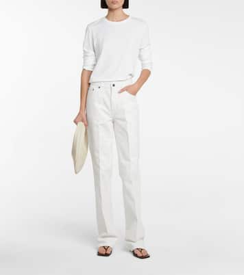 Shermann cotton-jersey top | The Row