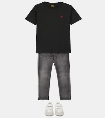 Embroidered cotton T-shirt | Polo Ralph Lauren Kids