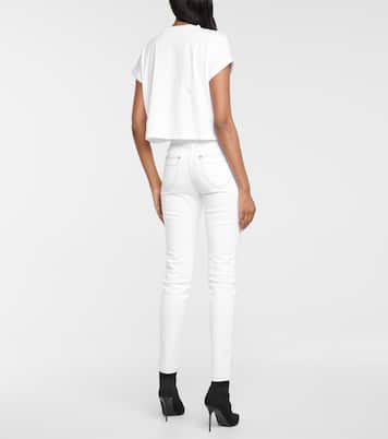 Cropped-Top aus Baumwolle | Balmain
