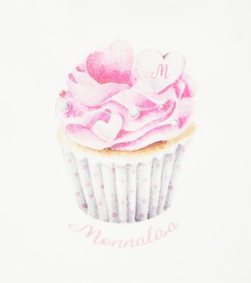 Baby printed cotton bib | Monnalisa