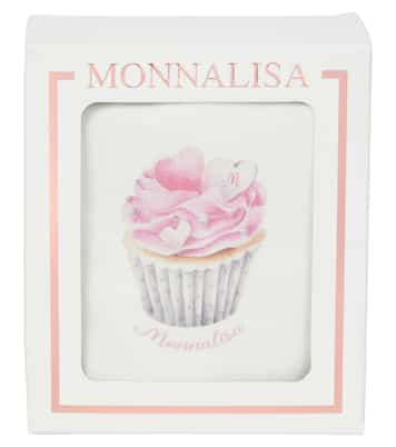 Baby printed cotton bib | Monnalisa