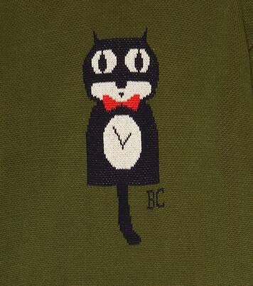 Intarsia cotton sweater | Bobo Choses