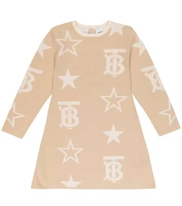 Sylvie cotton-blend dress | Burberry Kids