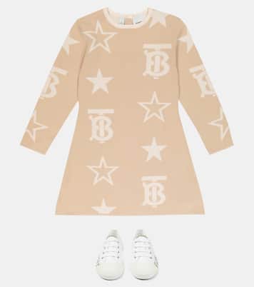 Sylvie cotton-blend dress | Burberry Kids
