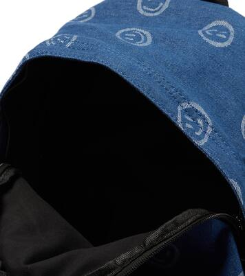 Printed denim backpack | Molo