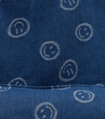 Printed denim backpack | Molo