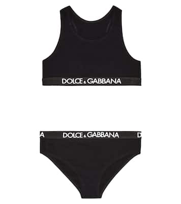 Set aus Top und Slip | Dolce&Gabbana Kids