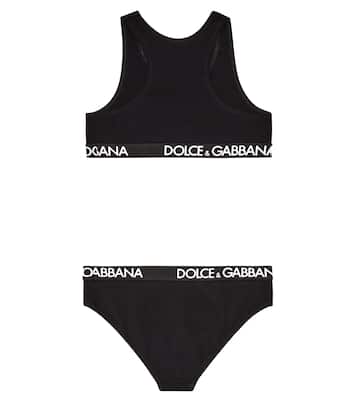 Set aus Top und Slip | Dolce&Gabbana Kids