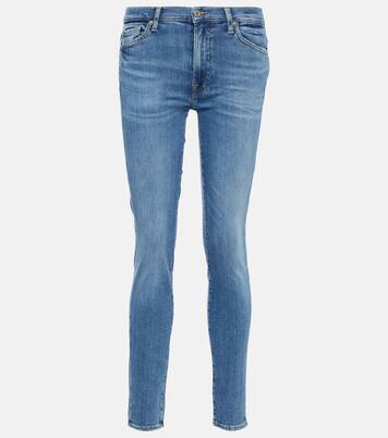 High-Rise Jeans Slim Illusion Luxe | 7 For All Mankind