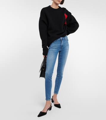 High-Rise Jeans Slim Illusion Luxe | 7 For All Mankind