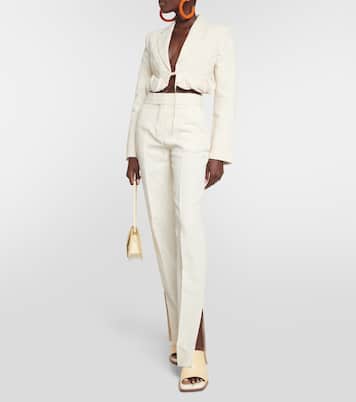 Jacke La Croissant aus einem Leinengemisch | Jacquemus