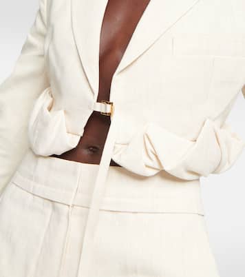 Jacke La Croissant aus einem Leinengemisch | Jacquemus