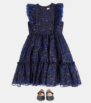 Embroidered tulle dress | Tartine et Chocolat