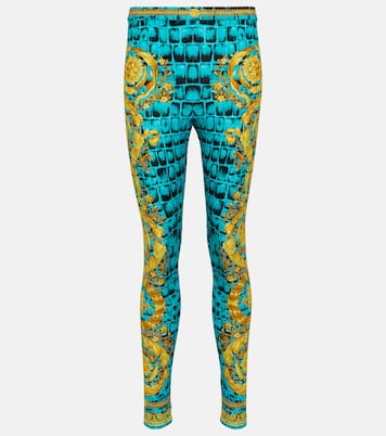 Leggings Regalia Baroque aus Jersey | Versace
