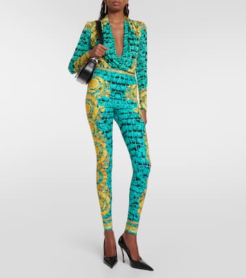 Leggings Regalia Baroque aus Jersey | Versace