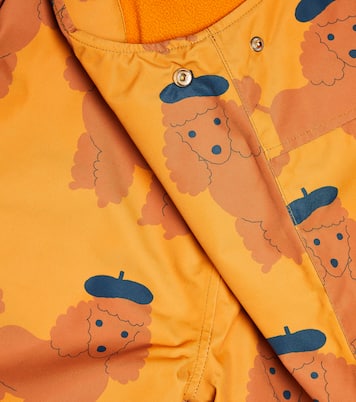 Tiny Poodle padded snow dungarees | Tinycottons