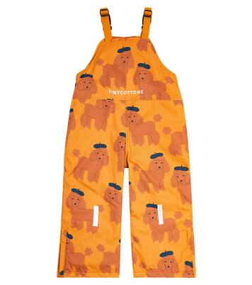 Tiny Poodle padded snow dungarees | Tinycottons