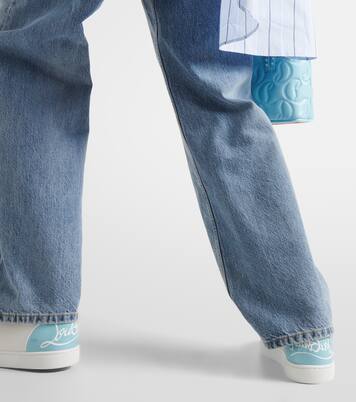 Fun Vieira leather sneakers | Christian Louboutin