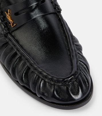 Le Loafer leather loafers | Saint Laurent