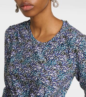 Robe midi Jelina à fleurs | Marant Etoile