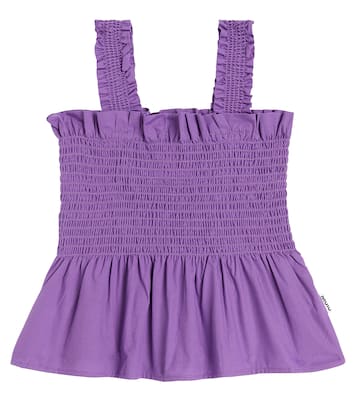 Rosine shirred cotton top | Molo