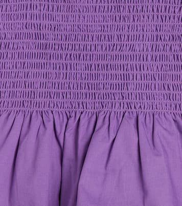 Rosine shirred cotton top | Molo