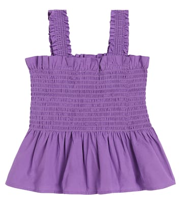 Rosine shirred cotton top | Molo