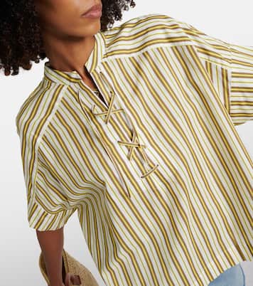 Top aus Baumwolle | Yves Salomon