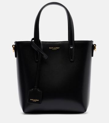 Toy Shopping Mini leather tote bag | Saint Laurent