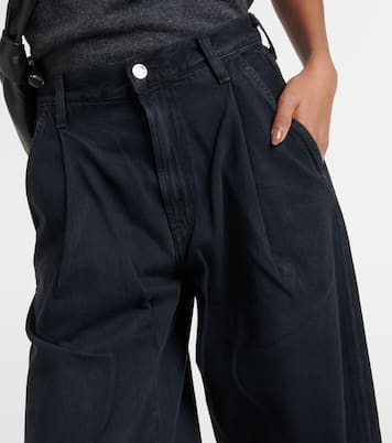Low-Rise Wide-Leg Jeans Ellis | Agolde