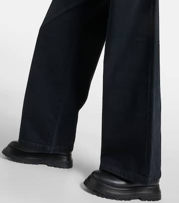 Low-Rise Wide-Leg Jeans Ellis | Agolde