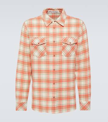 Plaid cashmere shirt | God's True Cashmere