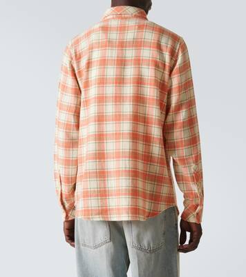 Plaid cashmere shirt | God's True Cashmere