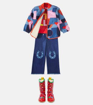 Bomberjacke aus Denim | Stella McCartney Kids