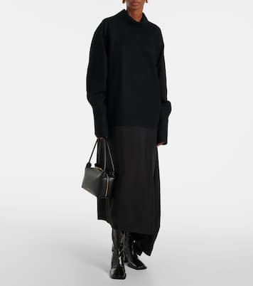 Midikleid Convertible aus Wolle | Jil Sander